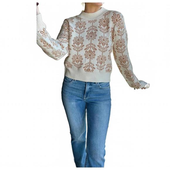 &Merci - Floral Pattern Sweater